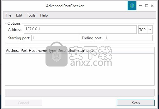 Advanced PortChecker(TCP/UDP端口扫描工具)