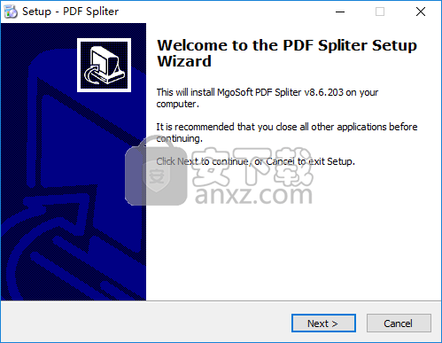 Mgosoft PDF Spliter(PDF文件拆分工具)