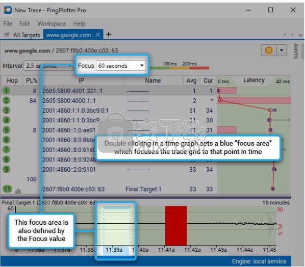 pingplotter pro(路由跟踪软件)