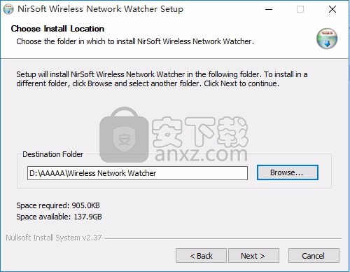 wireless network watcher(无线网络用户查看软件)