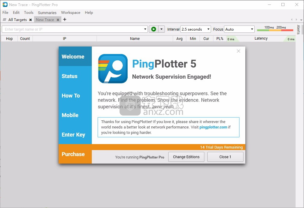 pingplotter pro(路由跟踪软件)