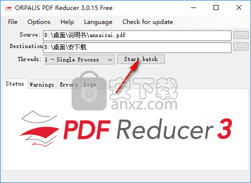 orpalis pdf reducer(pdf瘦身工具)