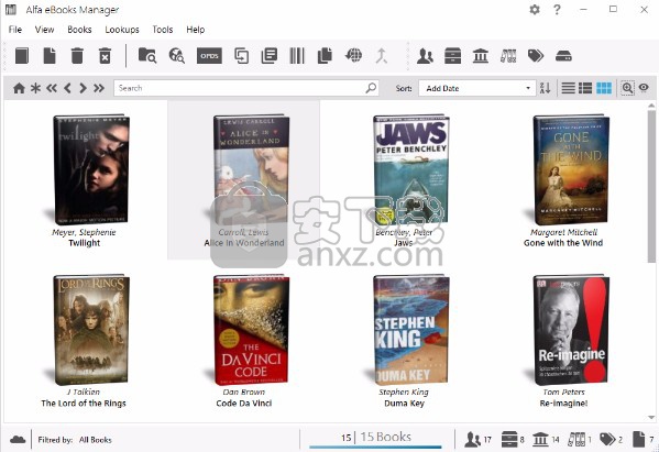 Alfa eBooks Manager(电子书管理工具)