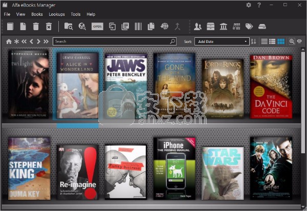 Alfa eBooks Manager(电子书管理工具)