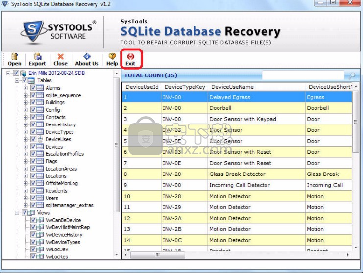 SysTools SQLite Database Recovery