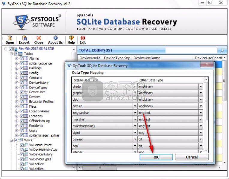 SysTools SQLite Database Recovery