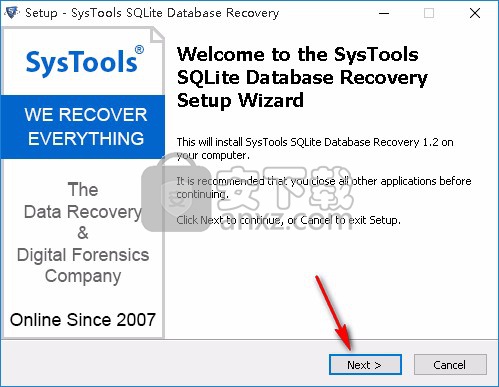 SysTools SQLite Database Recovery