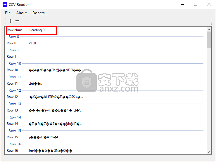 csvreader(csv阅读器)