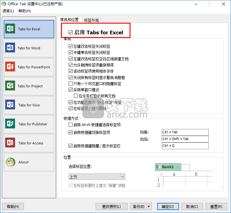 Office Tab 13(Microsoft Office多标签插件)