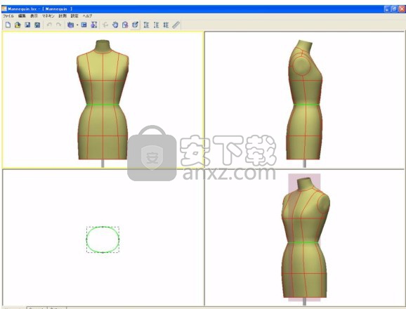 LookStailorX3D 2014简体中文版(日本3D服装立裁软件)