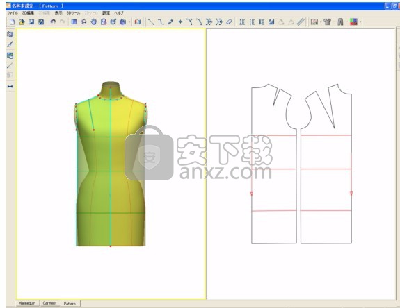 LookStailorX3D 2014简体中文版(日本3D服装立裁软件)