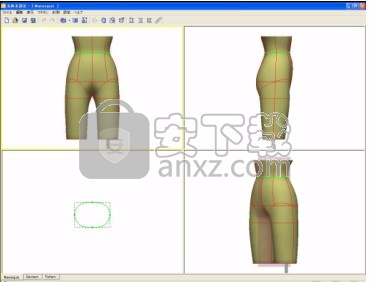 LookStailorX3D 2014简体中文版(日本3D服装立裁软件)