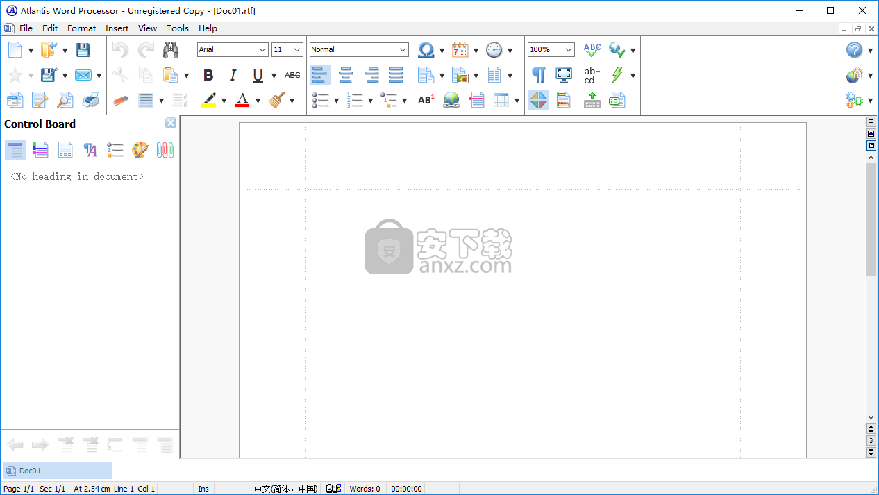 Atlantis word processor(文字处理工具)