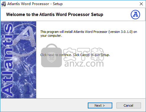 Atlantis word processor(文字处理工具)