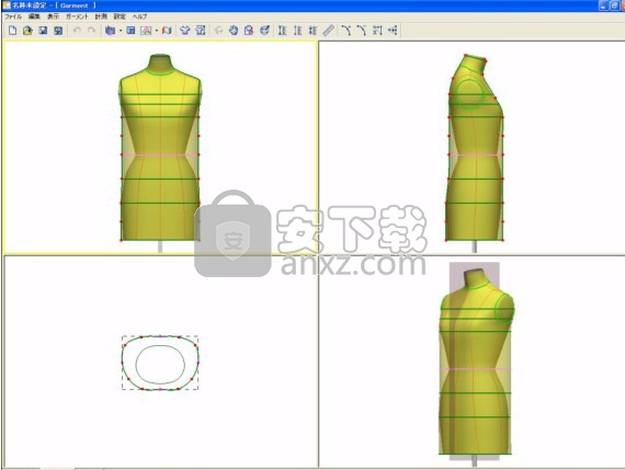 LookStailorX3D 2014简体中文版(日本3D服装立裁软件)