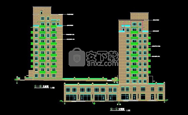 cad建筑图纸