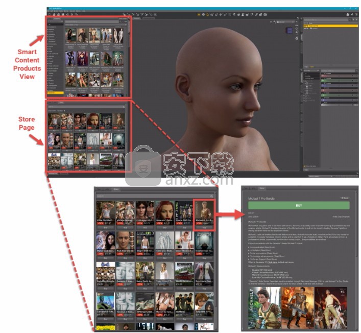 DAZ Studio 4.7 pro