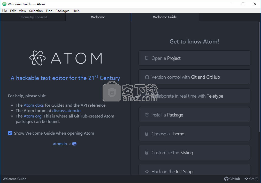 Atom编辑器