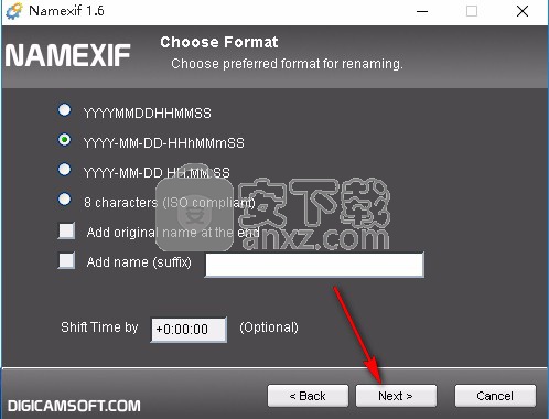 NameEXIF(照片重命名工具)