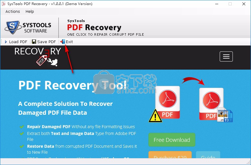 SysTools PDF Recovery(PDF修复软件)