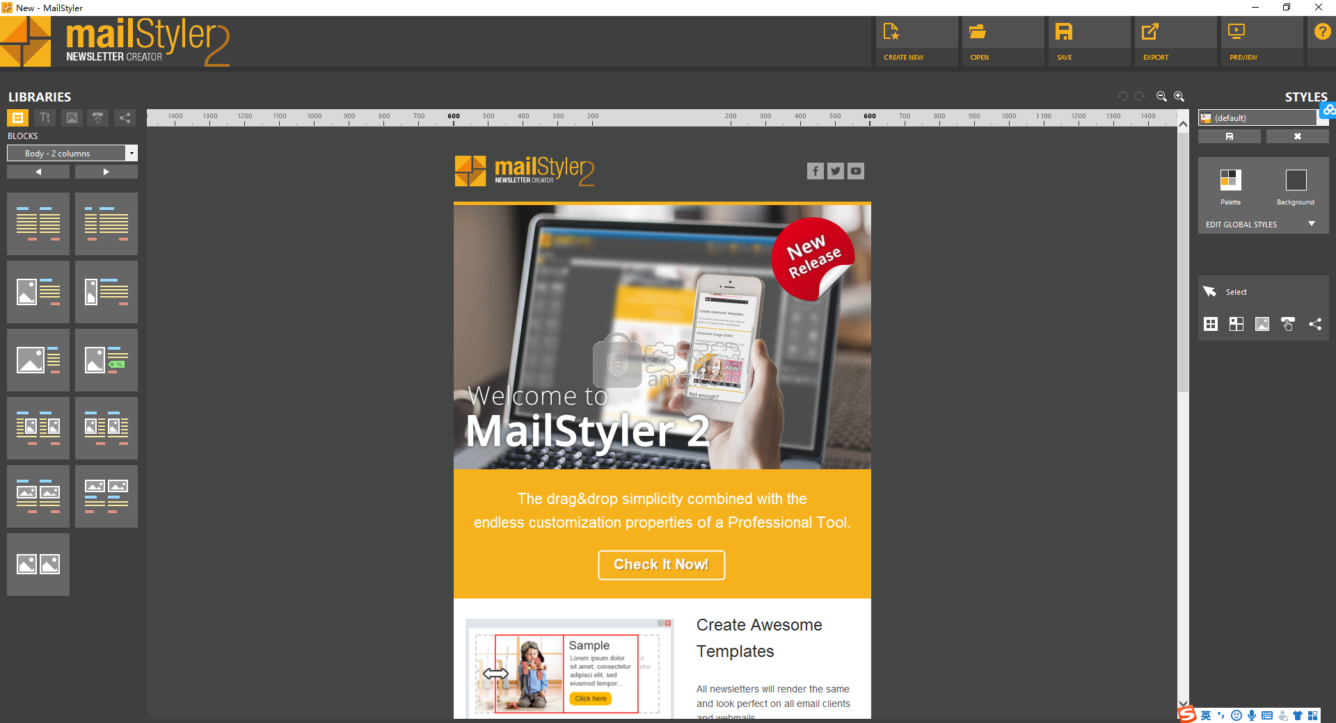 MailStyler(邮件模板编辑工具)