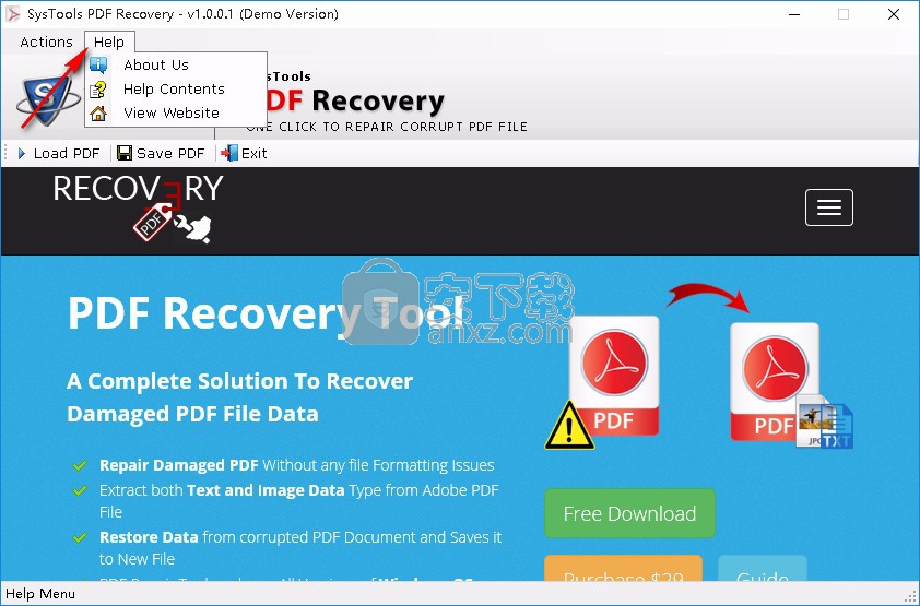 SysTools PDF Recovery(PDF修复软件)