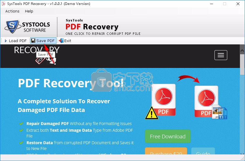 SysTools PDF Recovery(PDF修复软件)