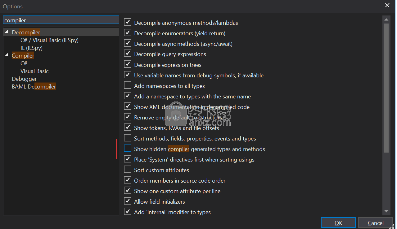 dnSpy(反编译工具)