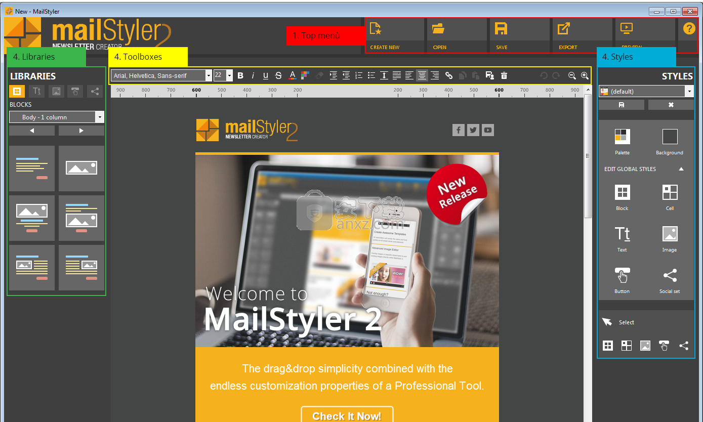 MailStyler(邮件模板编辑工具)