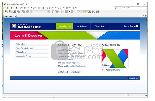 netbeans ide9(开源开发环境)