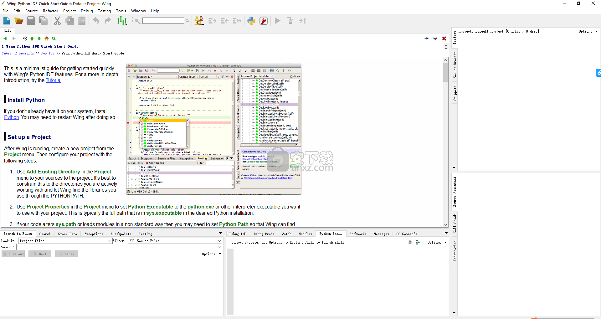 wingware python ide(IDE开发环境编辑器)