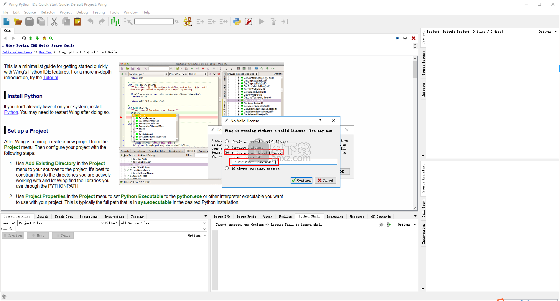 wingware python ide(IDE开发环境编辑器)