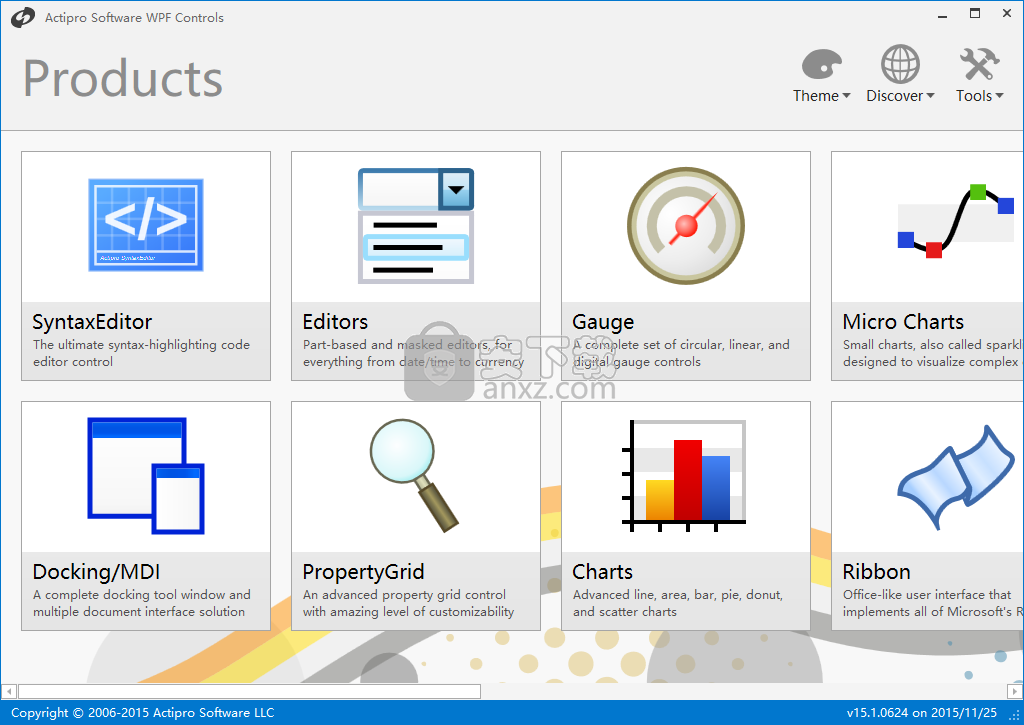 首页 电脑软件 编程开发 编程工具 actipro wpf studio(wpf控件库)