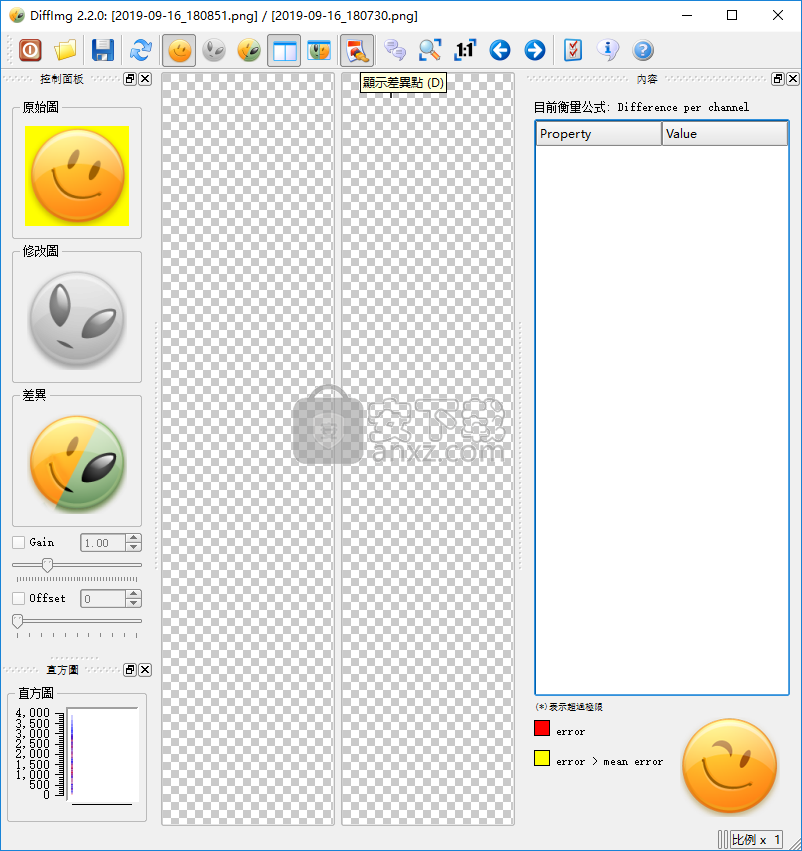 diffimg(图像对比软件)