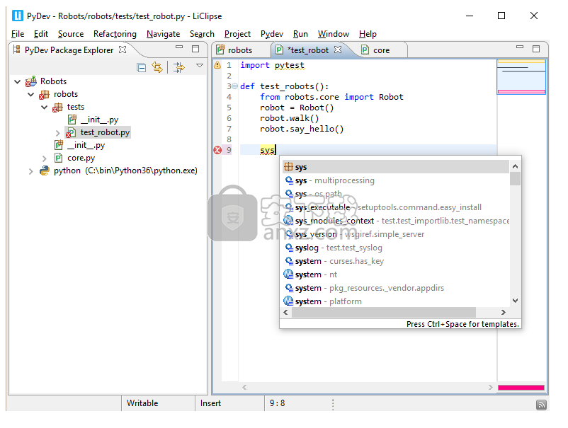 pydev for Eclipse(Eclipse插件)