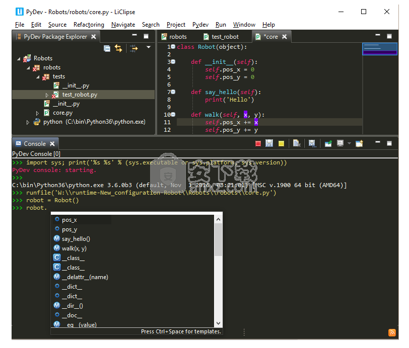 pydev for Eclipse(Eclipse插件)