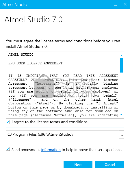 atmel studio 7(集成开发环境)