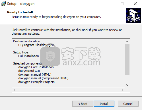 doxygen windows(帮助文档生成器)