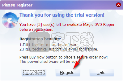 Magic DVD Ripper(DVD电影抓取工具)