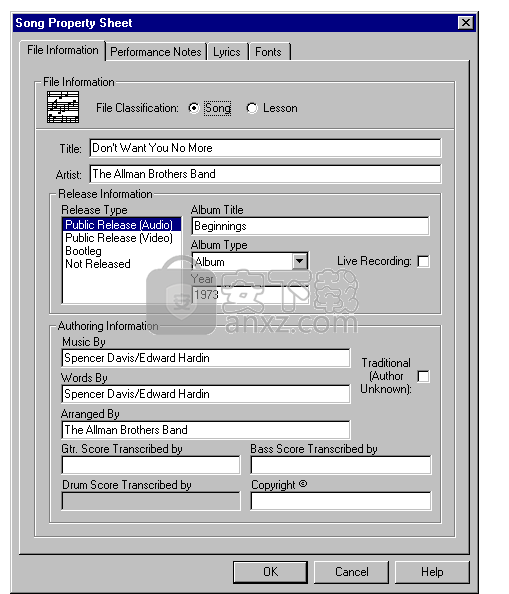 power tab editor(吉他制谱软件)