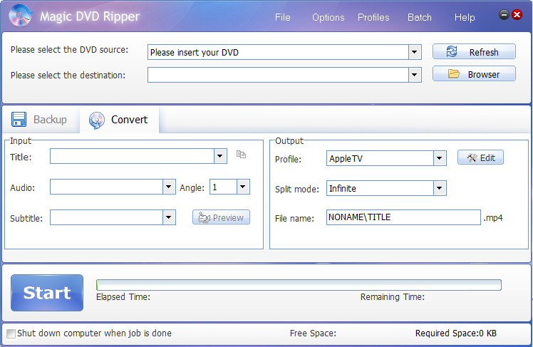 Magic DVD Ripper(DVD电影抓取工具)
