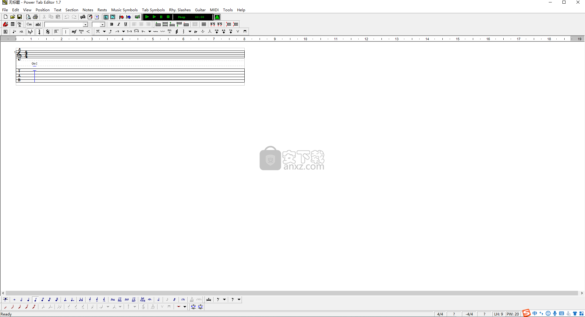 power tab editor(吉他制谱软件)