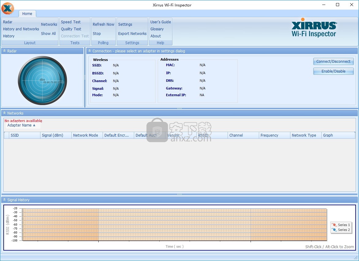 Xirrus Wi-Fi Inspector(无线网络扫描工具)