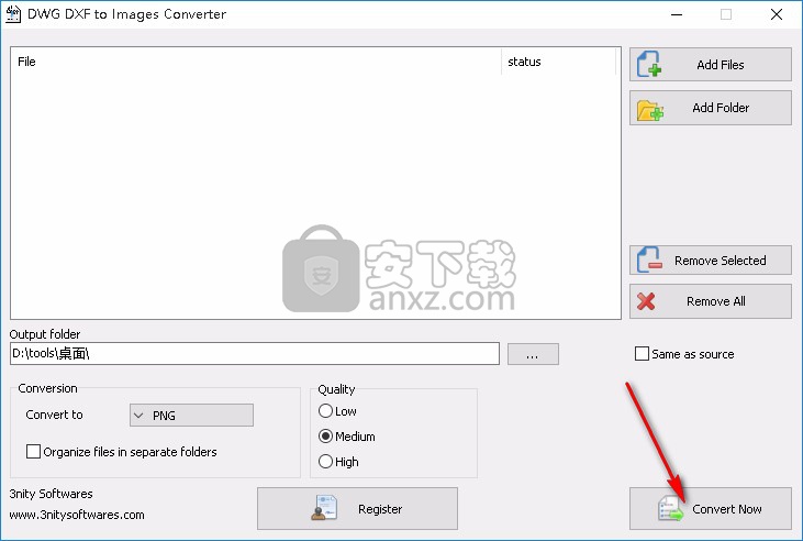 3nity DWG DXF to Images Converter(CAD图纸转图片)