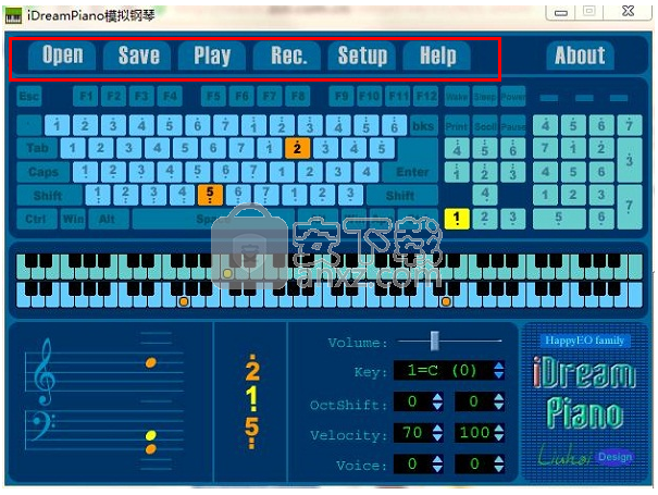 iDreamPiano(虚拟钢琴)