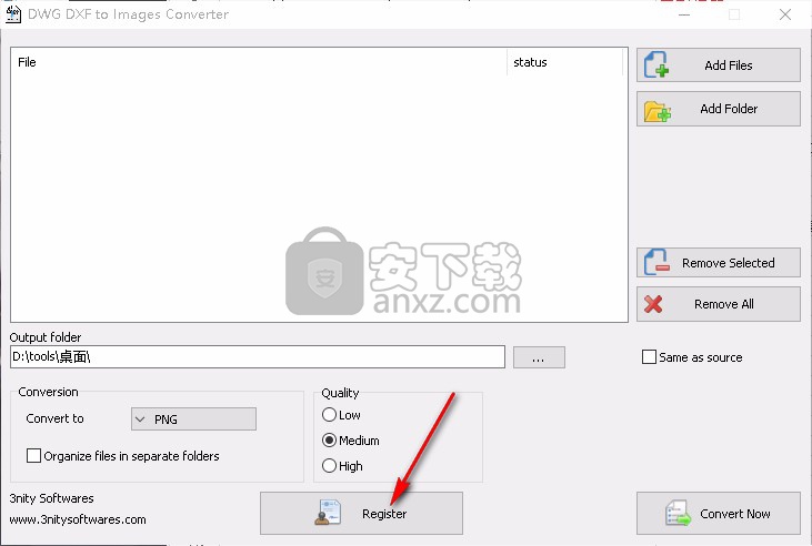3nity DWG DXF to Images Converter(CAD图纸转图片)