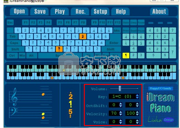 iDreamPiano(虚拟钢琴)