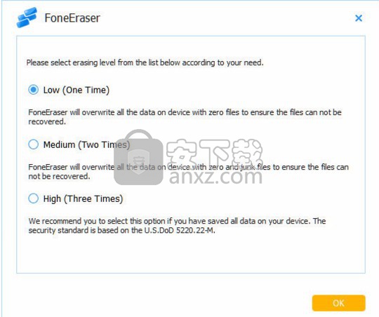 Aiseesoft FoneEraser(iOS数据删除工具)