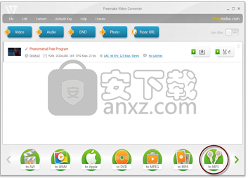 freemake audio converter(音频视频转换器)