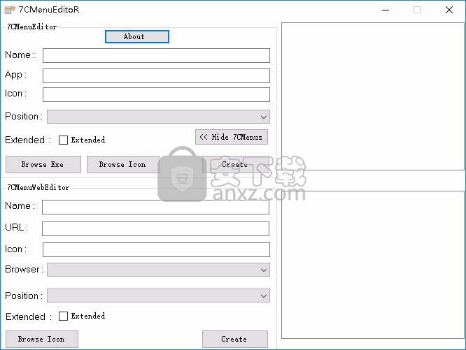 7CMenuEditor(自定义右键菜单工具)